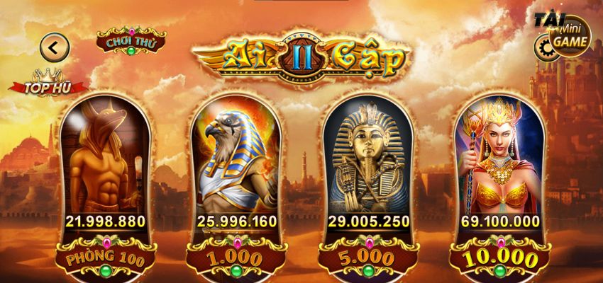 Slots Ai Cập được săn đón nhất sảnh slot của 88CLB